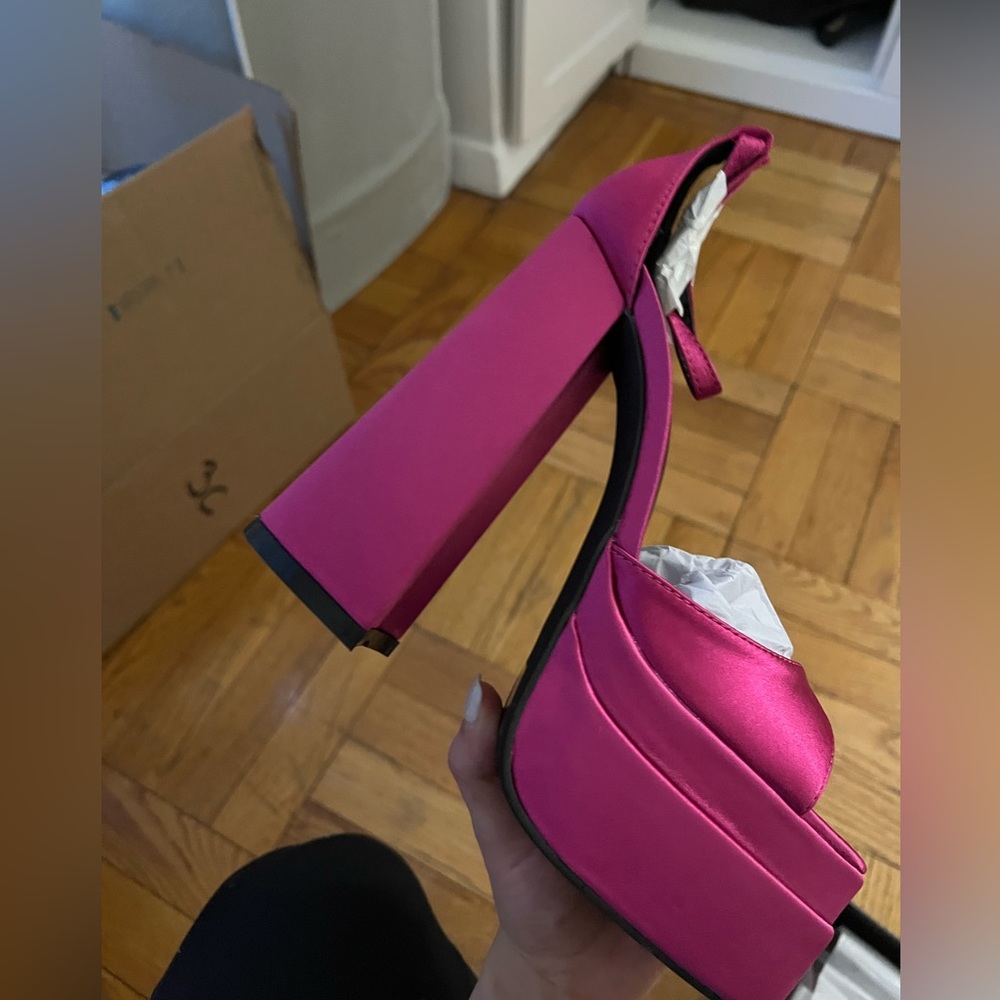 Pink Platform Heels